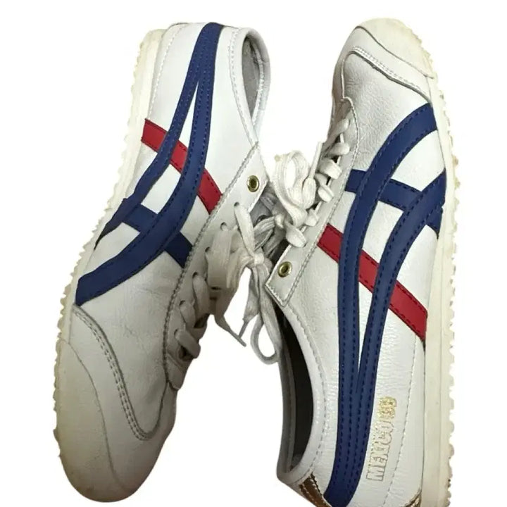 [BUNJANG] Onitsuka Tiger Mexico 66 Sneakers (White/Blue/Red) - Size 270 / 오니츠카타이거 멕시코66 스니커즈 270