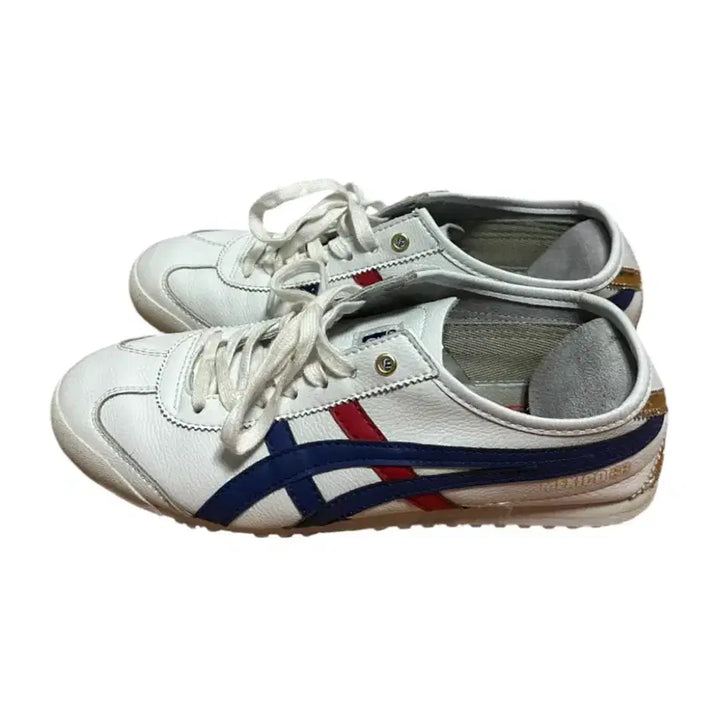 [BUNJANG] Onitsuka Tiger Mexico 66 Sneakers (White/Blue/Red) - Size 270 / 오니츠카타이거 멕시코66 스니커즈 270