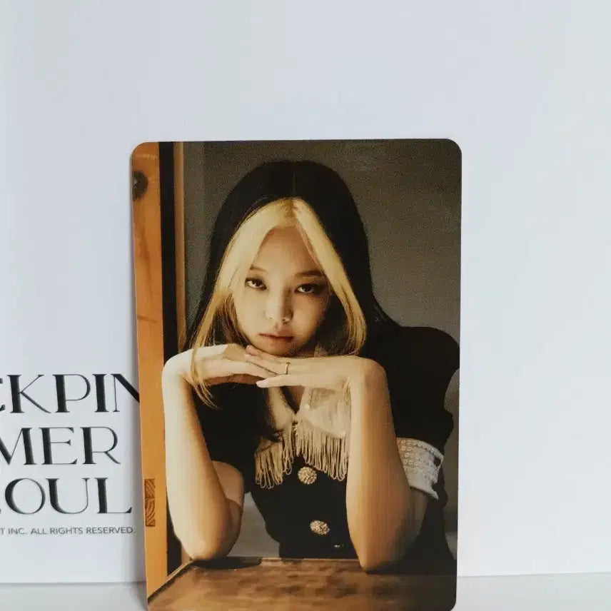 [BUNJANG] BLACKPINK Jennie Summer Diary 2020 Photocard + Postcard Set / 블랙핑크 제니 섬머다이어리 2020 포카+엽서