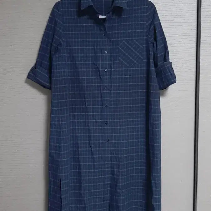 [BUNJANG] Visit in New York Shirtdress / 비지트인뉴욕 뒤가더예쁜얇은셔츠원피스