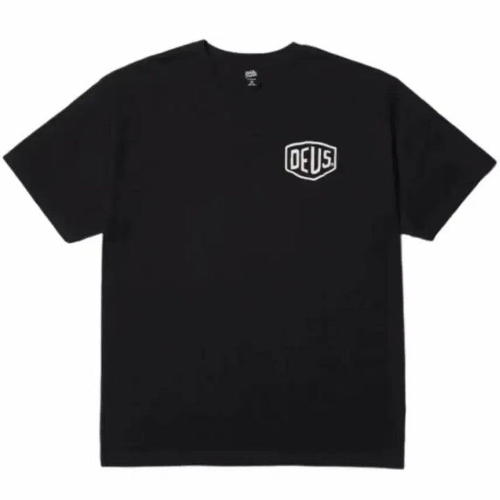 [BUNJANG] Deus Ex Machina Black Short Sleeve T-Shirt Kids 11 / 데우스 엑스마키나 블랙 반팔 티셔츠 키즈 11