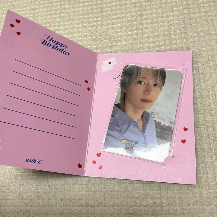 [BUNJANG] SHINee Taemin with U Photocard / 에버랜드 샤이니 태민 with U 포카