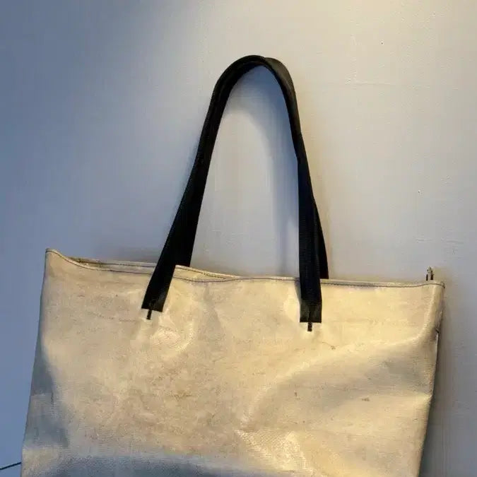 [BUNJANG] Freitag Sterling Tote Bag - Black/White (Discontinued Model) / 프리이탁 스털링 토트백 / 단종 모델 블랙, 화이트