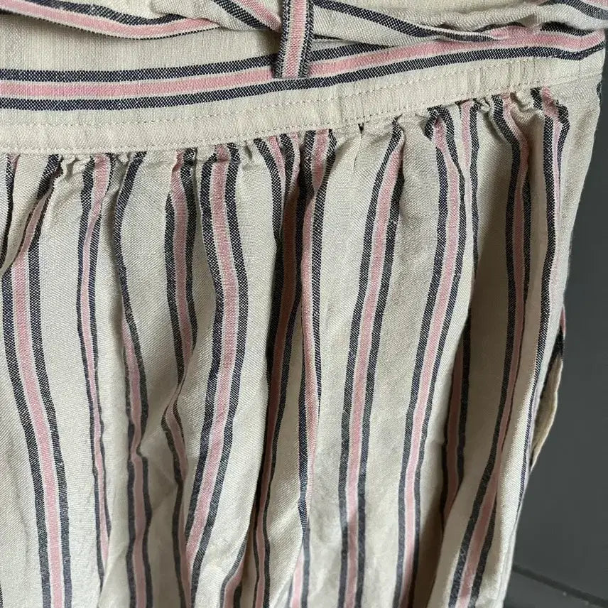 [BUNJANG] Atte Vanessa Bruno Linen Stripe Long Skirt Size 36 / 아떼 바네사브루노 린넨 스커트 36사이즈