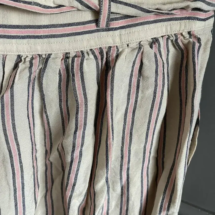 [BUNJANG] Atte Vanessa Bruno Linen Stripe Long Skirt Size 36 / 아떼 바네사브루노 린넨 스커트 36사이즈