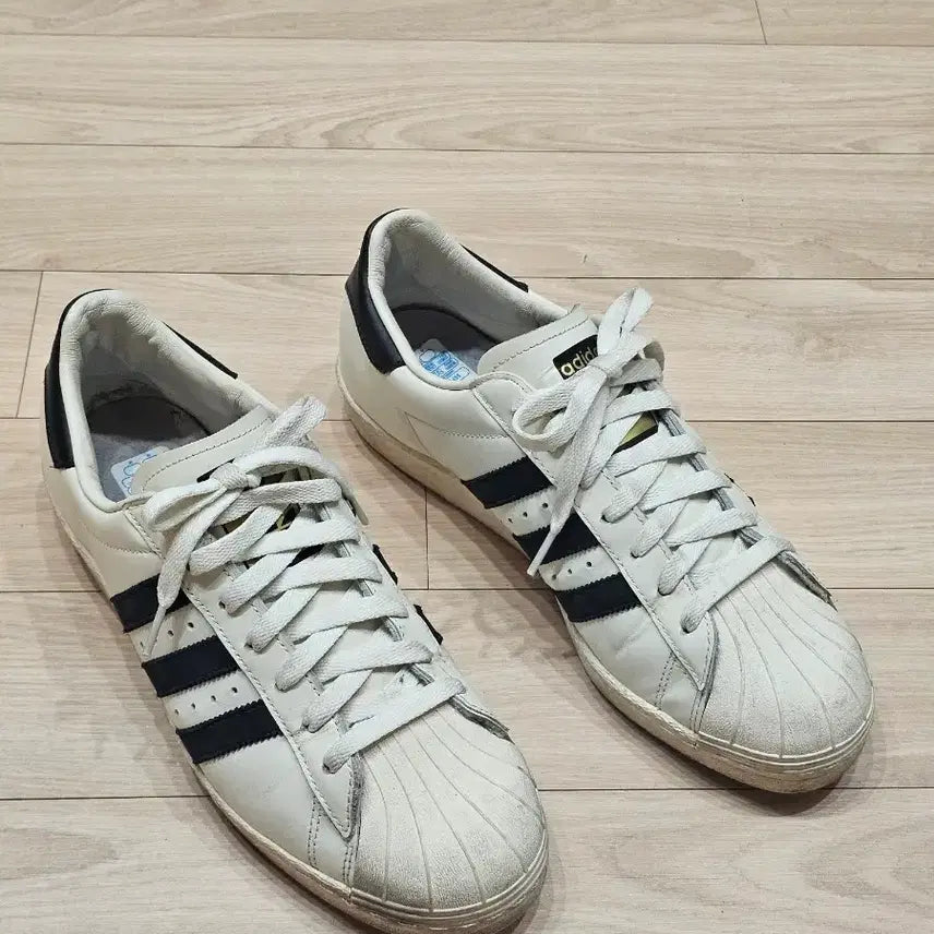 [BUNJANG] Adidas Superstar 80s Deluxe White/Black B25963 / [정품] 아디다스 슈퍼스타 80s 디럭스 화이트/블랙 B25963