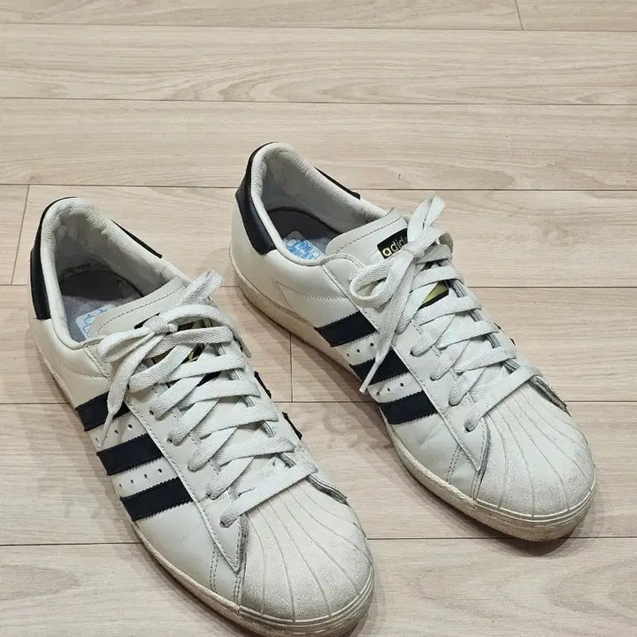 [BUNJANG] Adidas Superstar 80s Deluxe White/Black B25963 / [정품] 아디다스 슈퍼스타 80s 디럭스 화이트/블랙 B25963