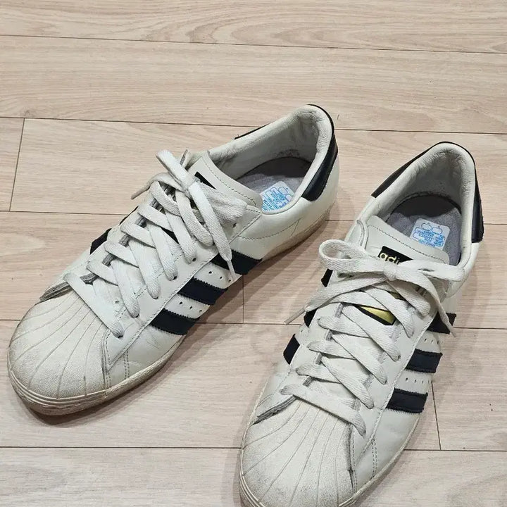 [BUNJANG] Adidas Superstar 80s Deluxe White/Black B25963 / [정품] 아디다스 슈퍼스타 80s 디럭스 화이트/블랙 B25963