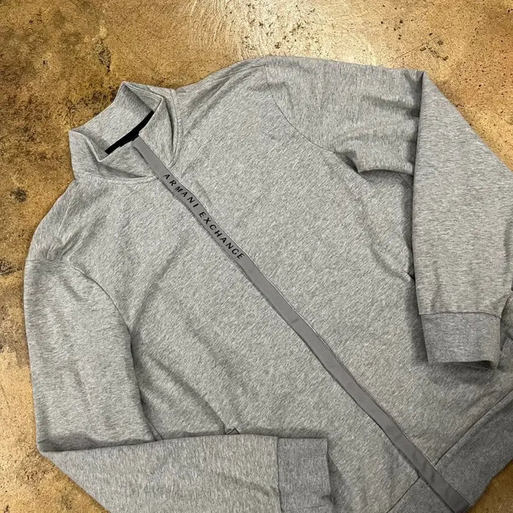 [BUNJANG] Giorgio Armani Exchange Grey Zip-Up Jacket / [정품/L] 아르마니 익스체인지 그레이 집업