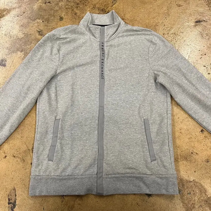 [BUNJANG] Giorgio Armani Exchange Grey Zip-Up Jacket / [정품/L] 아르마니 익스체인지 그레이 집업