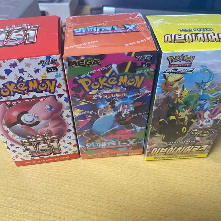 [BUNJANG] Pokemon Card 151 / Incandescent Arcana / Evolving Skies Booster Boxes / 포켓몬 카드 151/이브이히어로즈