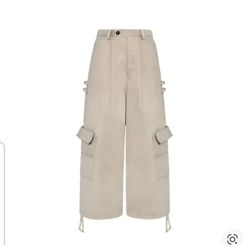 [BUNJANG] Kamien Kangaroo Cargo Pants Beige / 카미엔 캥거루 카고팬츠 베이지