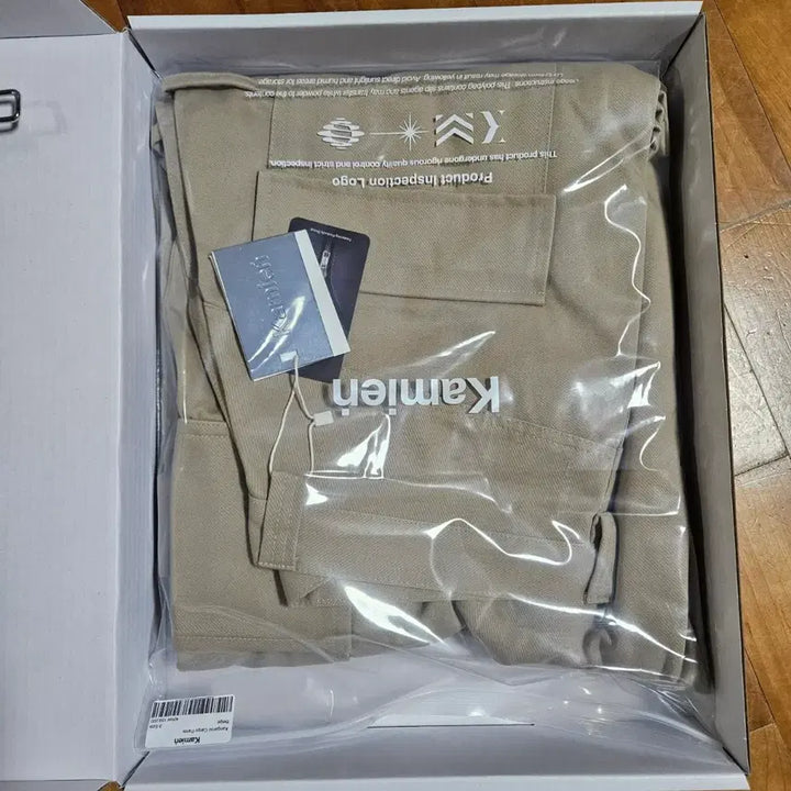 [BUNJANG] Kamien Kangaroo Cargo Pants Beige / 카미엔 캥거루 카고팬츠 베이지