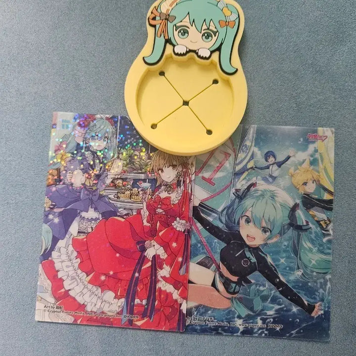 [BUNJANG] Hatsune Miku Towel Holder Bundle Set / 하츠네 미쿠 카드 + 수건걸이 (일괄)