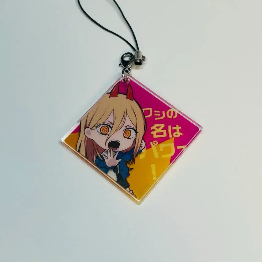 [BUNJANG] Chainsaw Man Bushiroad Seriphutsuki Power Acrylic Keychain / 체인소맨 부시로드 세리후츠키 파워 아크릴 키링