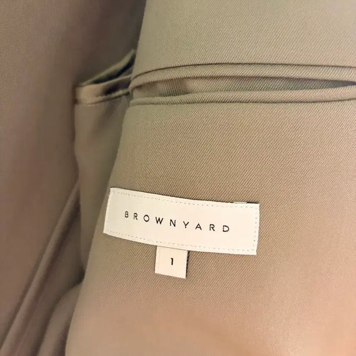[BUNJANG] Brown Yak Blazer Jacket / 브라운야드 블레이저 자켓