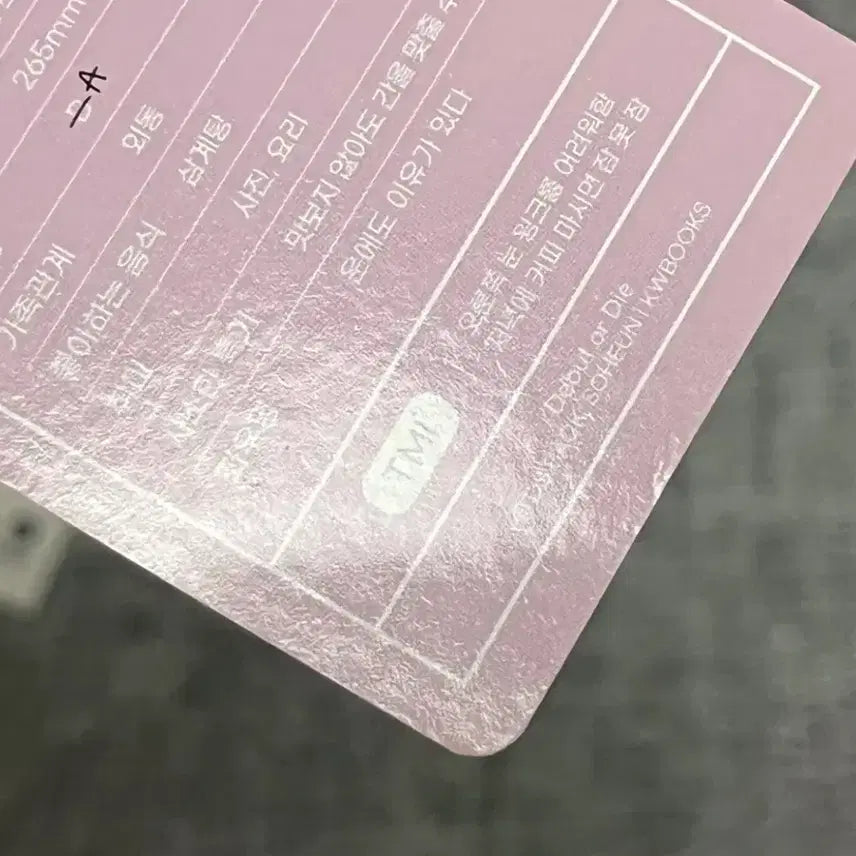 [BUNJANG] DEMOTJUK Tumblbug Funding Photocard Set / 데못죽 텀블벅 펀딩 포카 세트