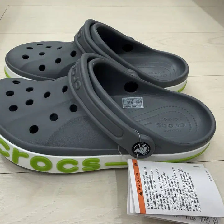 [BUNJANG] Crocs BayaBand Clog Grey 240 New / 크록스 바야밴드 그레이 240 새상품