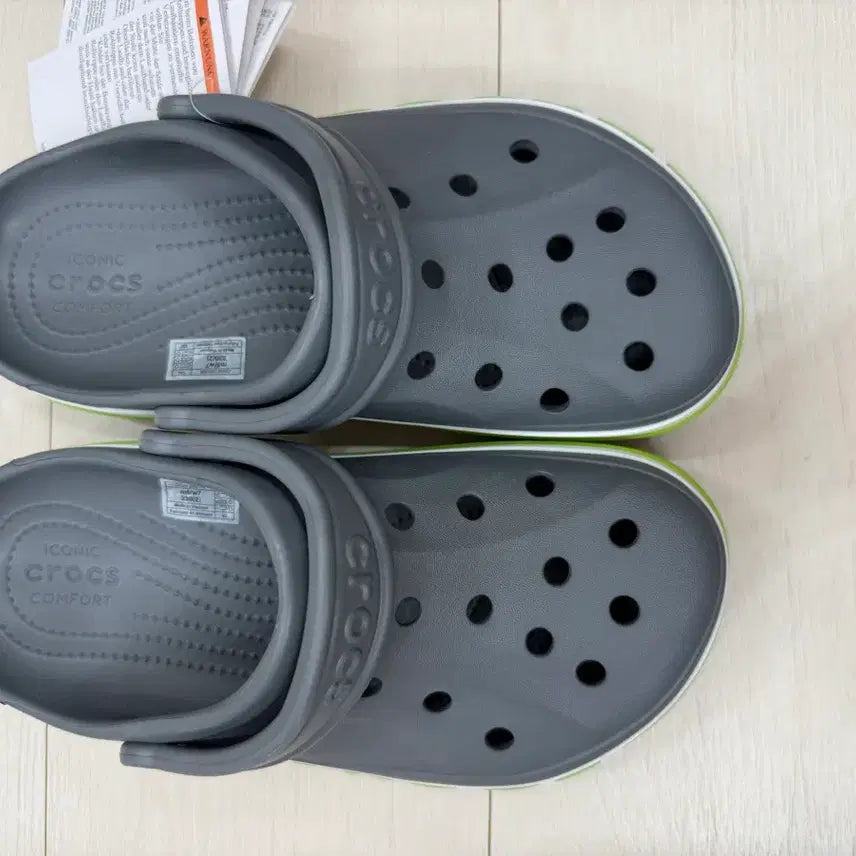 [BUNJANG] Crocs BayaBand Clog Grey 240 New / 크록스 바야밴드 그레이 240 새상품