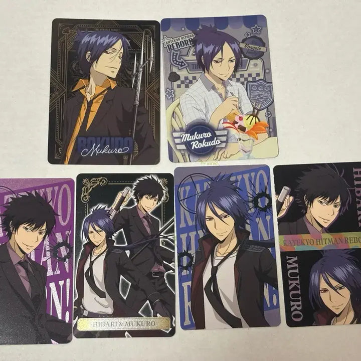 [BUNJANG] Katekyo Hitman Reborn! Card Selection Mukuro &amp; Hibari Bundle Set / 가히리 가정교사 히트맨 리본 카드셀렉션 일괄 무쿠로 히바리 무쿠히바