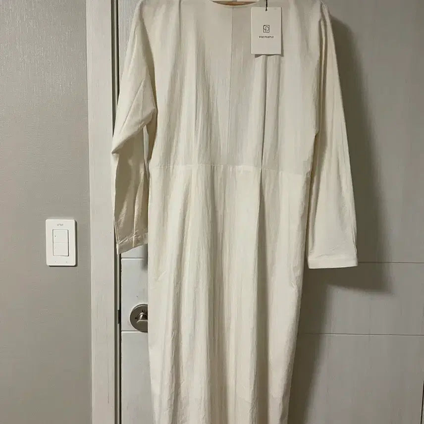 [BUNJANG] Stay People Long Dress Ivory / 스테이피플 롱 원피스 아이보리