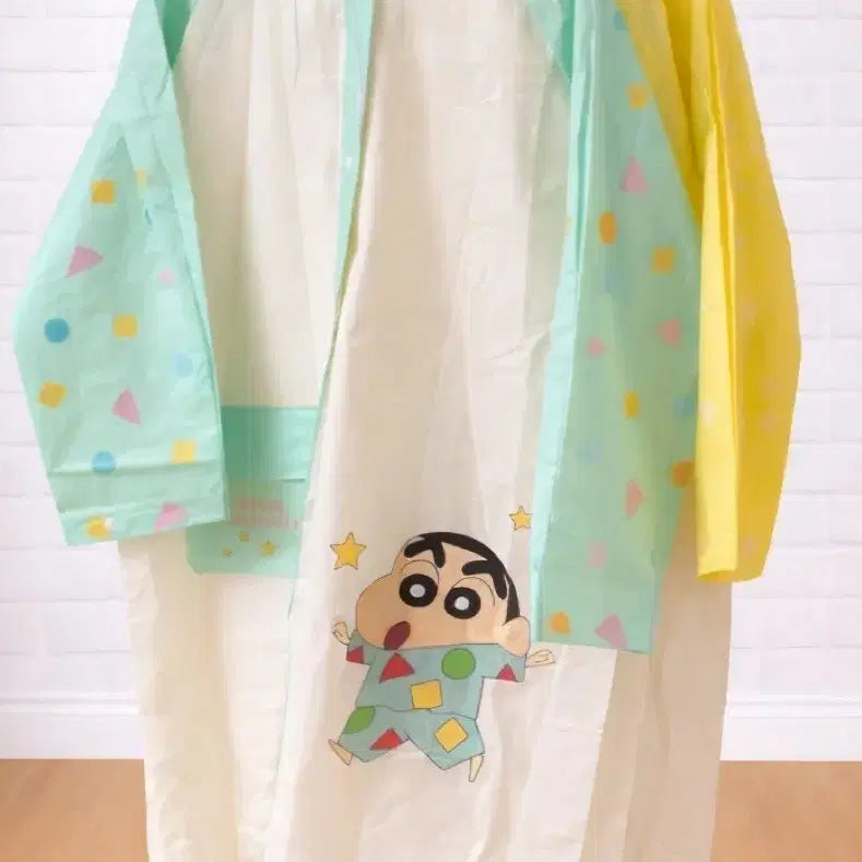 [BUNJANG] Crayon Shin-chan Mint Raincoat / 짱구 레인코트 우비 민트 레인코트 장마 민트,핑크