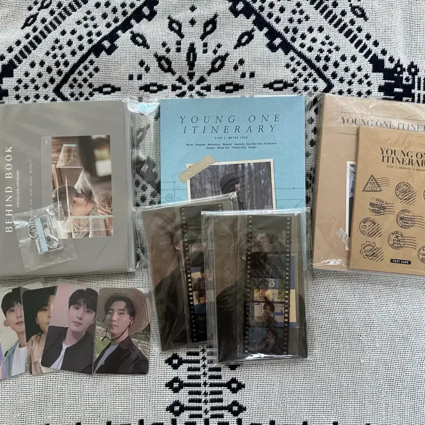 [BUNJANG] DAY6 Young K Young One Essay Photobook Bundle Set Full Set 1, 2, 3 Kang Younghyun / 데이식스 영케이 영원 에세이 일괄 전권 풀구성 1,2,3 포토북 강영현