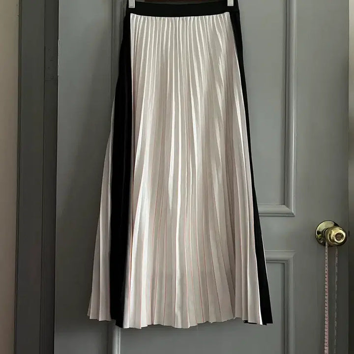 [BUNJANG] Maje Pleated Long Skirt Size 1 / 마쥬 플리츠 스커트 1사이즈