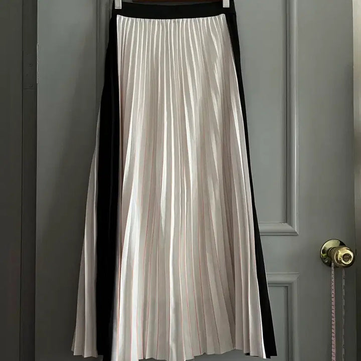 [BUNJANG] Maje Pleated Long Skirt Size 1 / 마쥬 플리츠 스커트 1사이즈