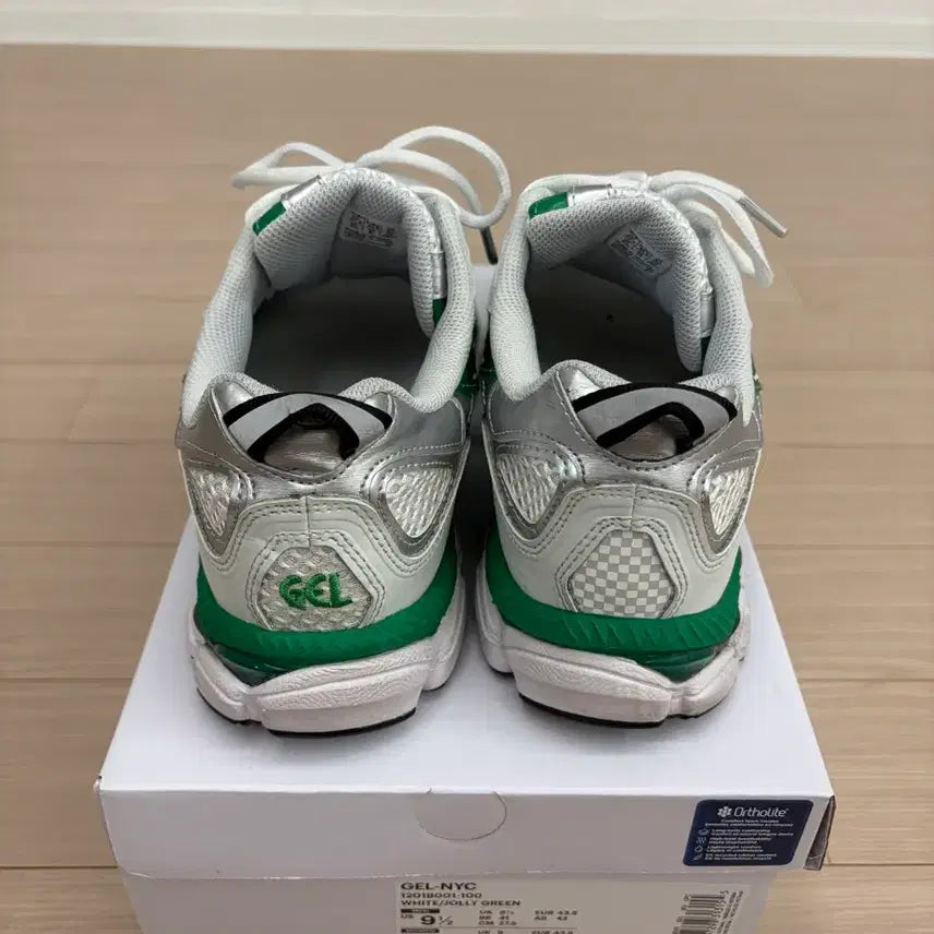 [BUNJANG] ASICS GEL NYC Hidden NY White Green / [275] 아식스 젤 NYC 히든 NY 화이트 그린 hidden ny