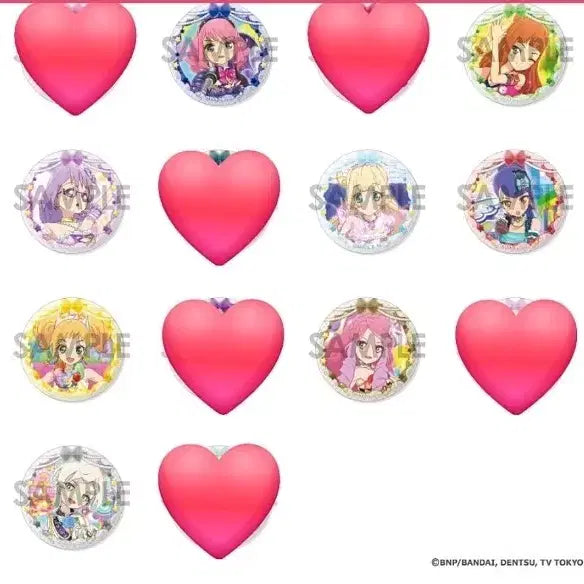 [BUNJANG] Aikatsu! Aikatsu Stars! Stage Can Badge Split / [오늘까지/공구] 아이카츠 아이엠스타 스타즈 스테이지 캔뱃지 소분