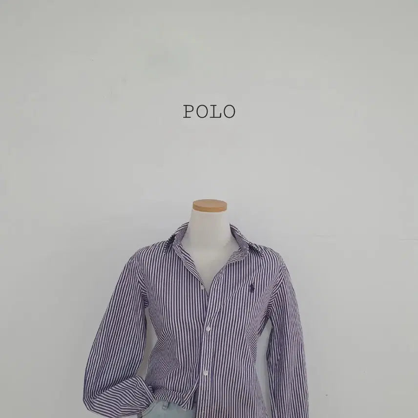 [BUNJANG] Polo Ralph Lauren Striped Shirt Women&