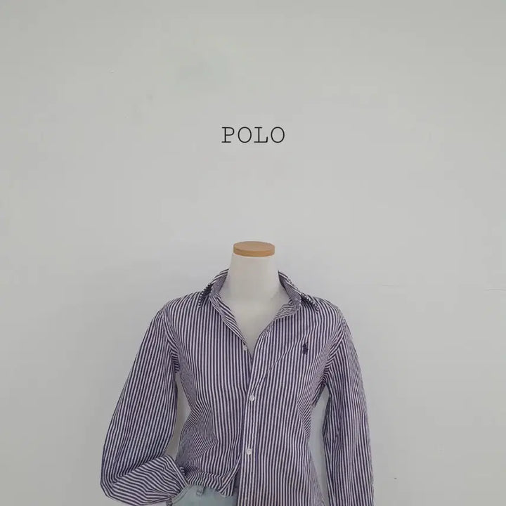 [BUNJANG] Polo Ralph Lauren Striped Shirt Women&