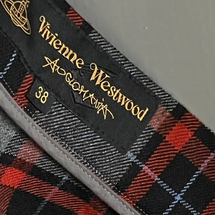 [BUNJANG] Vivienne Westwood Check Pattern Long Skirt Size 38 / 비비안웨스트우드 스커트 38사이즈