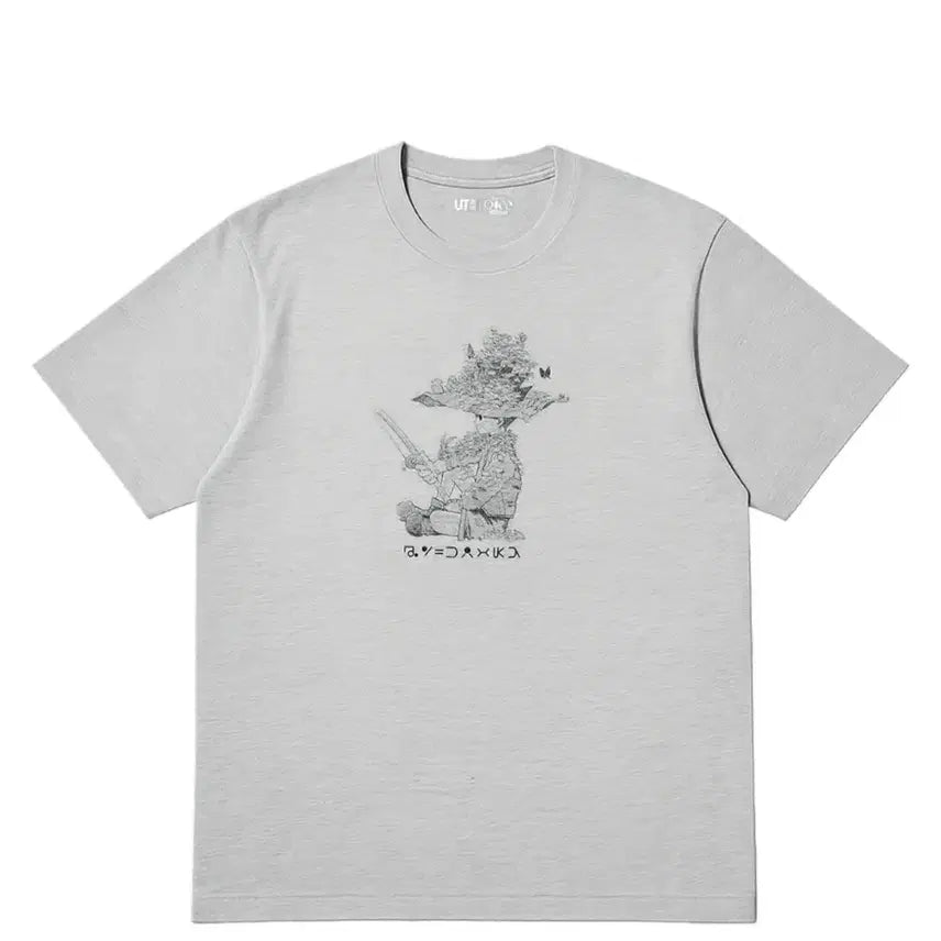 [BUNJANG] Uniqlo Hunter x Hunter Collaboration Short Sleeve T-Shirt / (새상품) 유니클로 헌터x헌터 반팔 티셔츠 M