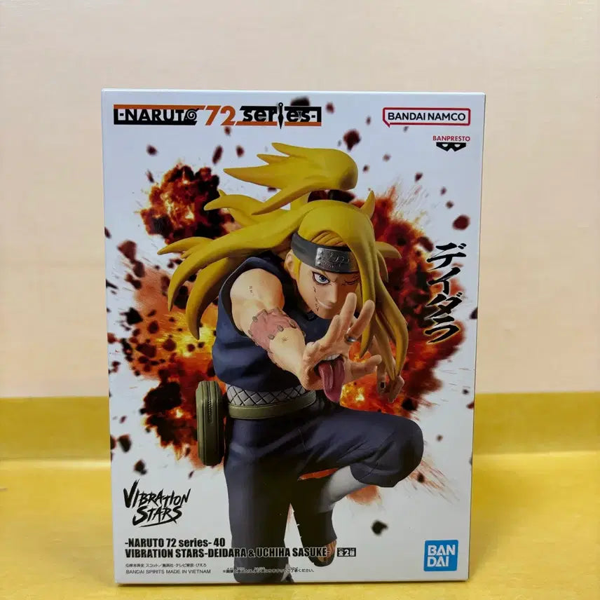 [BUNJANG] Bandai Naruto Deidara Vibration Stars Figure (Sealed) / (미개봉) 반다이 나루토 데이다라 Vibration Stars 피규어