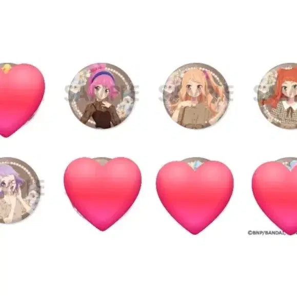 [BUNJANG] Aikatsu! Aikatsu Stars! Sepia Mode Can Badges (Split Set) / [오늘까지/공구] 아이카츠 아이엠스타 스타즈 세피아라모드 캔뱃지 소분