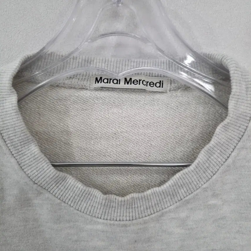 [BUNJANG] Mardi Mercredi Flower Sweatshirt T-Shirt / 마르디 메크르디 플라워 맨투맨 티셔츠