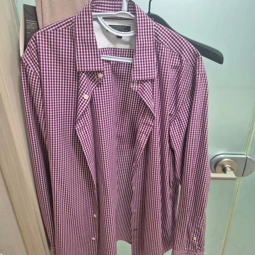 [BUNJANG] Banana Republic Gingham Check Shirt XL / 깅엄 체크셔츠 바나나리퍼블릭