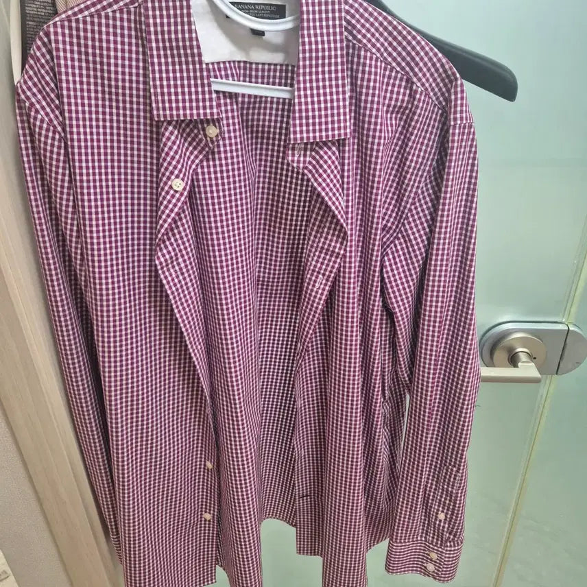 [BUNJANG] Banana Republic Gingham Check Shirt XL / 깅엄 체크셔츠 바나나리퍼블릭