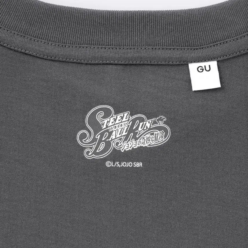 [BUNJANG] GU Gyro Zeppeli T-Shirt XL / (바로배송)gu죠죠 콜라보 자이로 체페리 xl