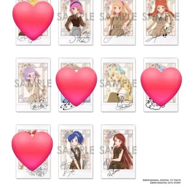 [BUNJANG] Aikatsu! Aikatsu Stars! Sepia Mode Cheki Split Set / [공구] 아이카츠 아이엠스타 무인편 스타즈 세피아라모드 체키 소분