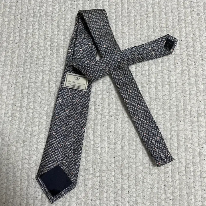 [BUNJANG] ANDZ Flower Pattern Necktie / [앤드지] 플라워 패턴 넥타이