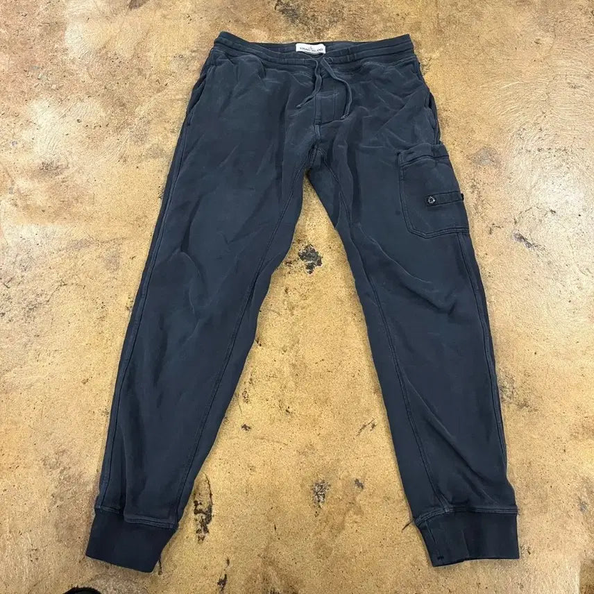 [BUNJANG] Stone Island Cargo Training Pants Navy / [정품/M] 스톤아일랜드 카고 트레이닝 바지 네이비