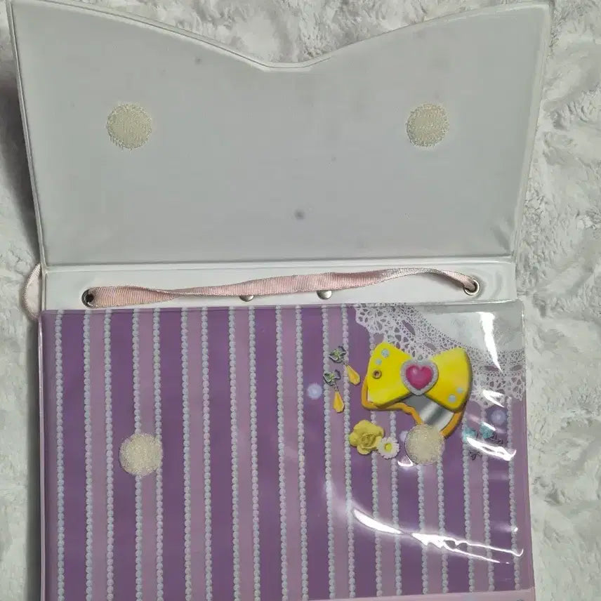 [BUNJANG] Pripara Lala Twinkle Ribbon Pretty Ticket File Bag &amp; Ticket File / 프리파라 라라 트윙클 리본 프리티켓 파일백 가방 티켓 파일