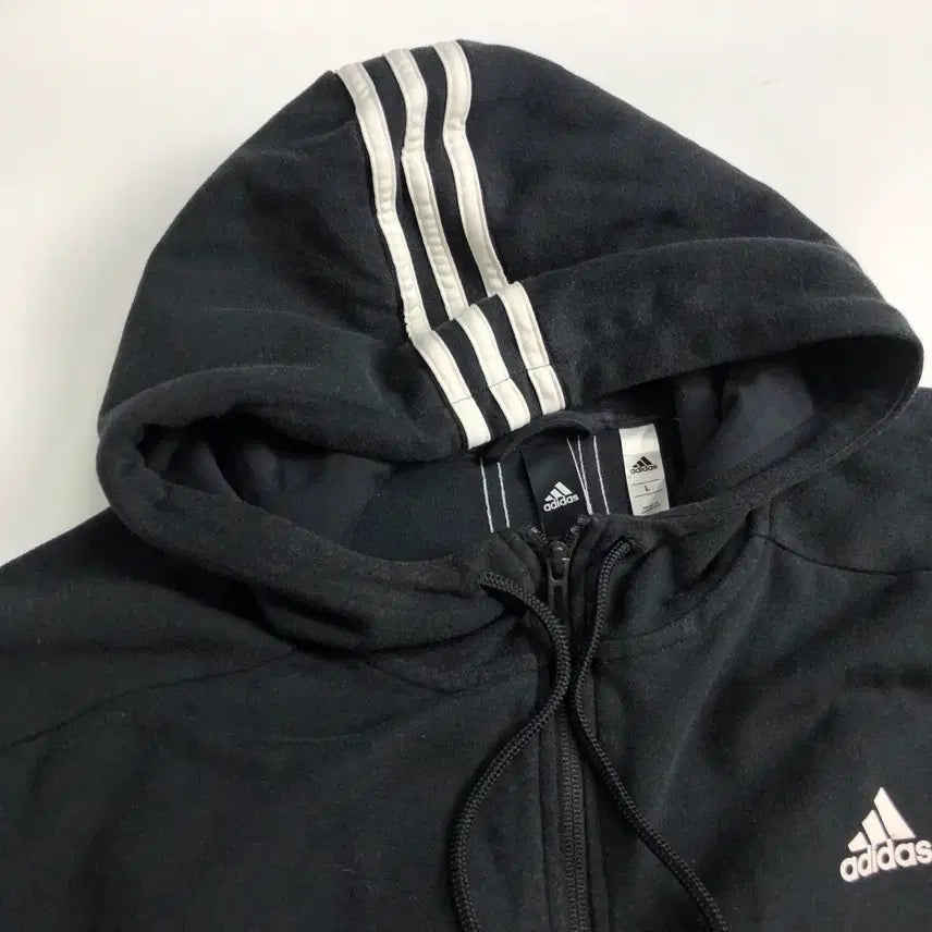 [BUNJANG] Adidas Hooded Zip-Up Jacket / 아디다스 후드집업