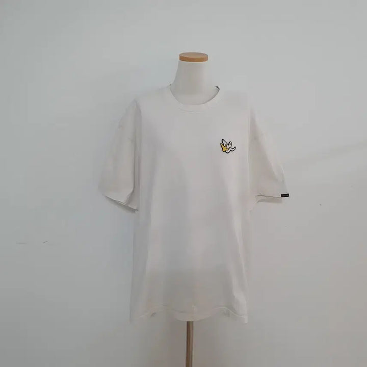 [BUNJANG] What it is Basic Logo Short Sleeve T-Shirt Ivory / No.26043016 와릿이즌 반팔 티셔츠 아이보리