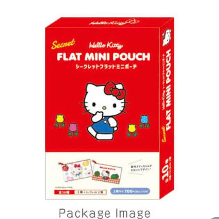 [BUNJANG] Hello Kitty Flat Pouch / 키티 플랫 파우치