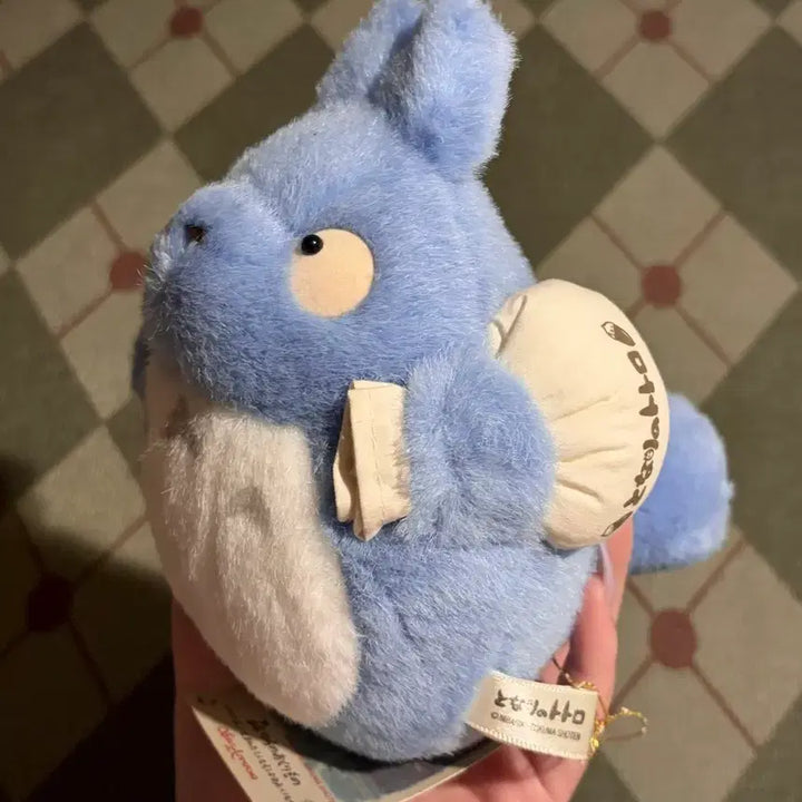 [BUNJANG] Studio Ghibli Classic Totoro Carrying Basket Plush / 지브리 고전 중토토로 봇짐 인형