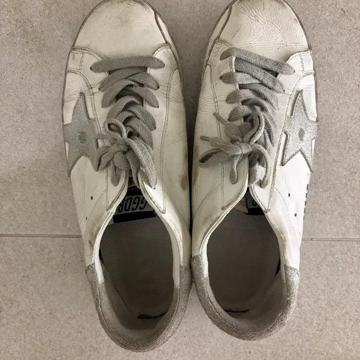 [BUNJANG] Golden Goose Superstar Sneakers White Silver Tab Men&